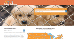 Desktop Screenshot of animalshelter.net