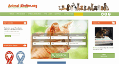 Desktop Screenshot of animalshelter.org